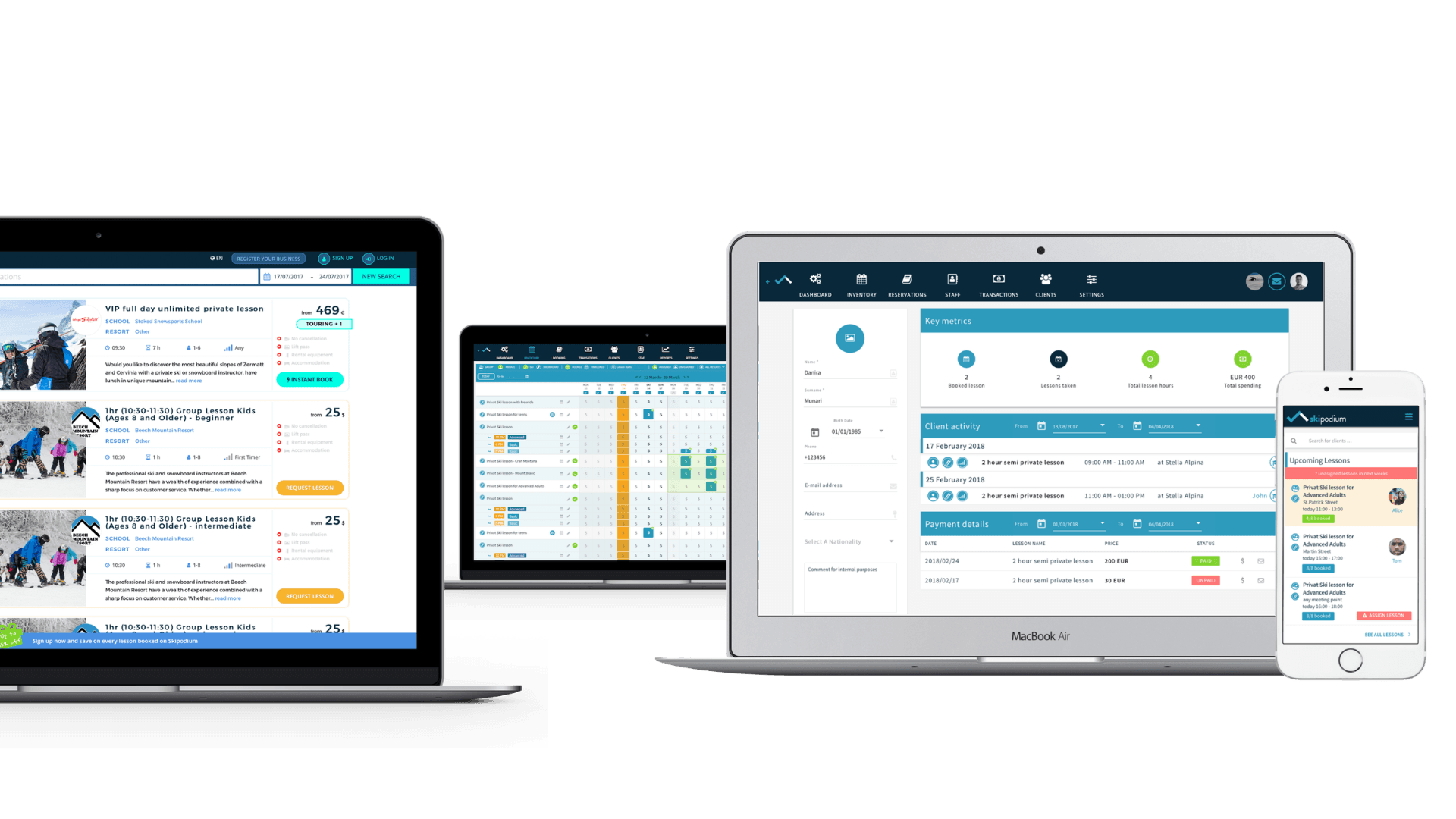 Skipodium — ski sports marketplace